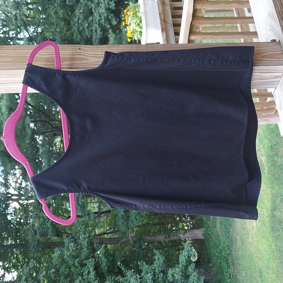 Kate Spade New York Swing Black Ruffle Bow Sleeveless Top Sz S - Picture 4 of 8